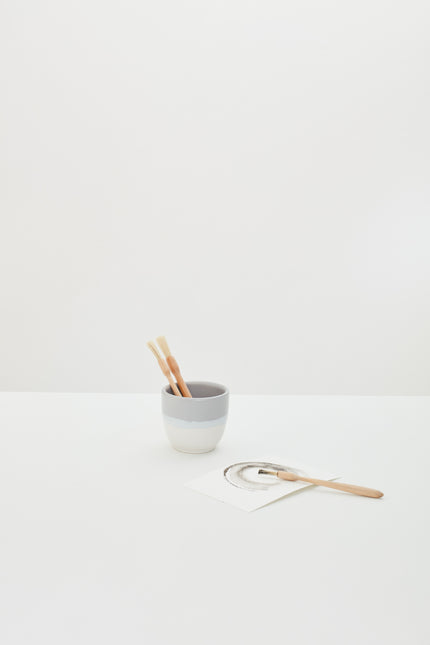 HAZE MUG WHITE/GREY A03 200 ML